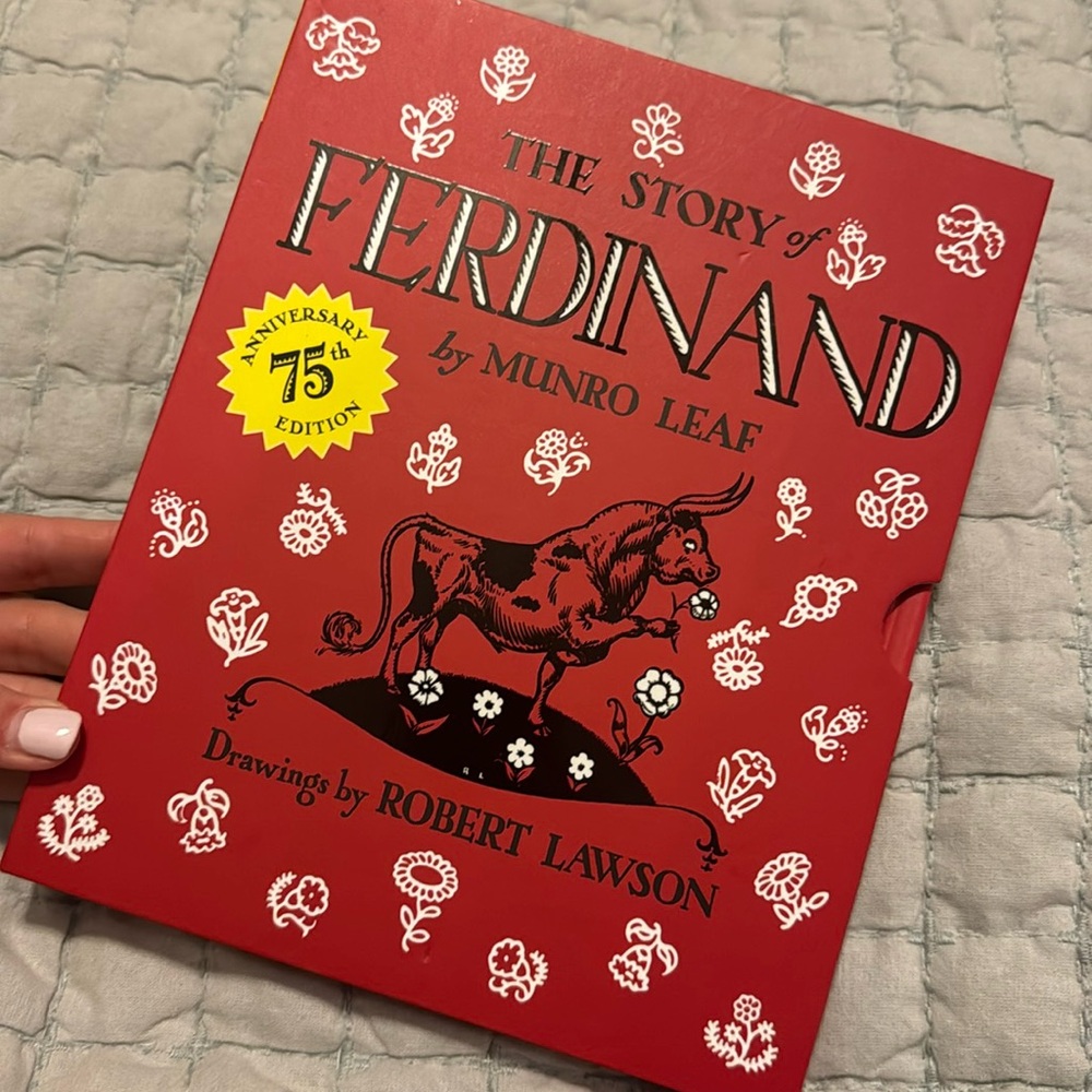 NWT - 75th Anniversary Edition - The Story of Ferdinand by Munro Leaf
